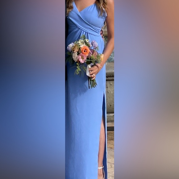 Saanvi Gown in Periwinkle Blue - Picture 5 of 5